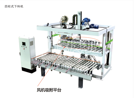 木工四柱式下料机